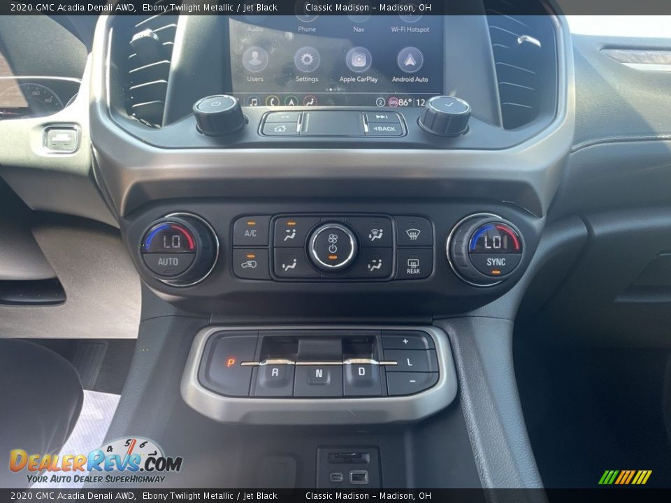 2020 GMC Acadia Denali AWD Ebony Twilight Metallic / Jet Black Photo #13