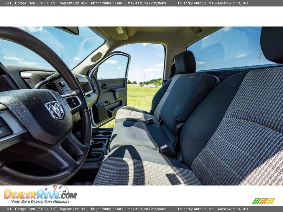 2011 Dodge Ram 2500 HD ST Regular Cab 4x4 Bright White / Dark Slate/Medium Graystone Photo #18