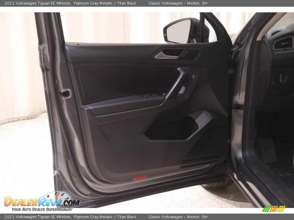 2021 Volkswagen Tiguan SE 4Motion Platinum Gray Metallic / Titan Black Photo #4