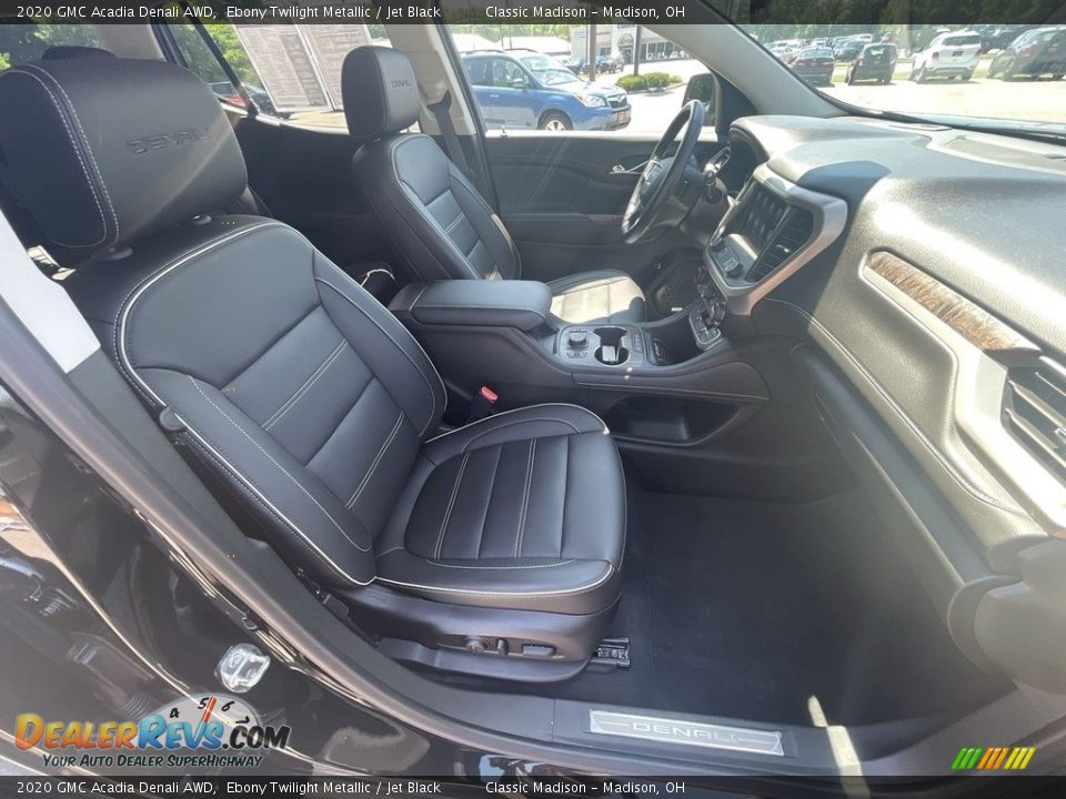 2020 GMC Acadia Denali AWD Ebony Twilight Metallic / Jet Black Photo #19