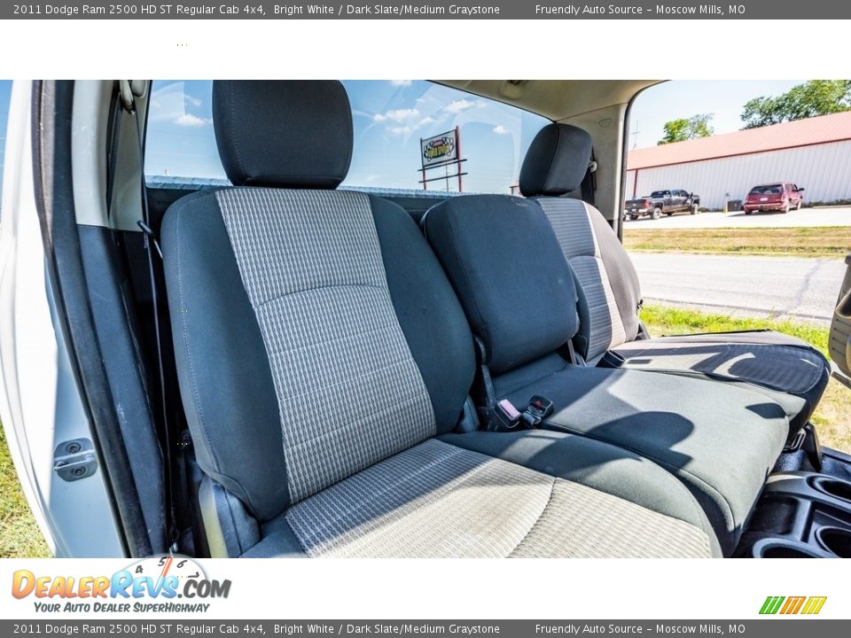 2011 Dodge Ram 2500 HD ST Regular Cab 4x4 Bright White / Dark Slate/Medium Graystone Photo #23