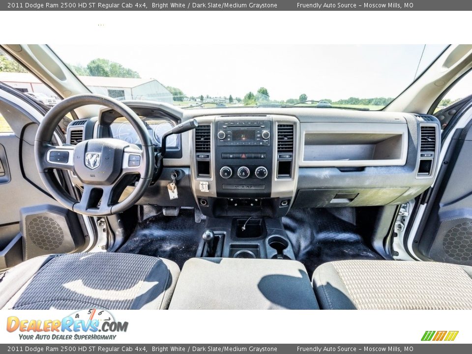 2011 Dodge Ram 2500 HD ST Regular Cab 4x4 Bright White / Dark Slate/Medium Graystone Photo #24