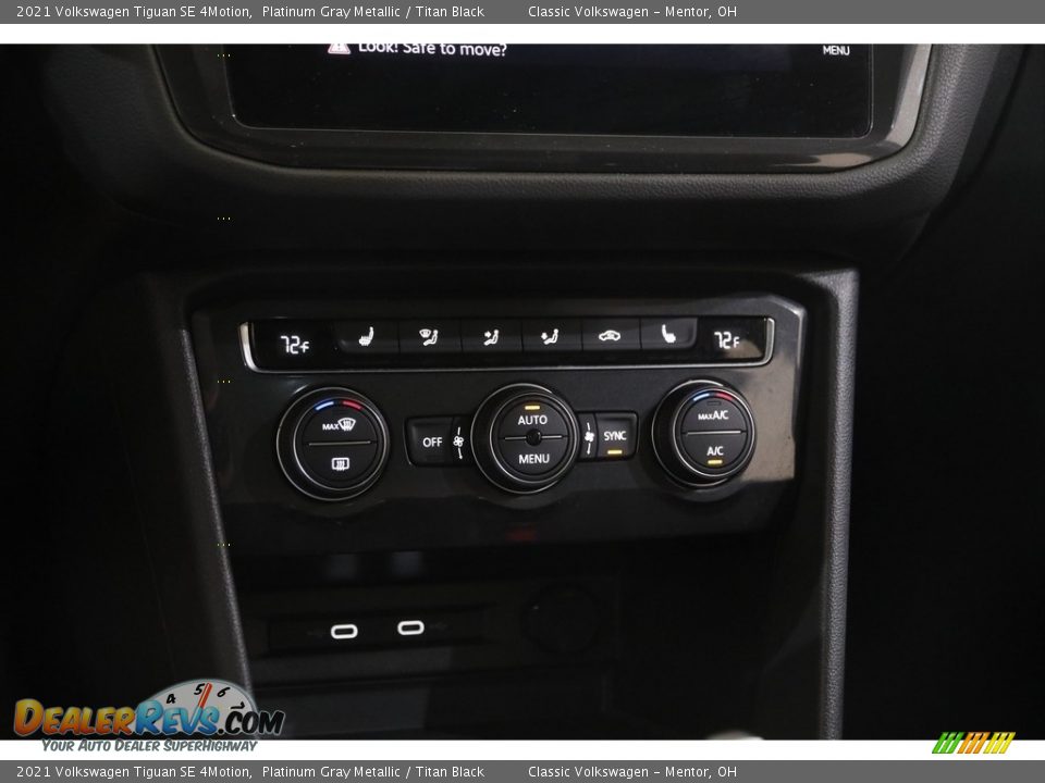 2021 Volkswagen Tiguan SE 4Motion Platinum Gray Metallic / Titan Black Photo #13