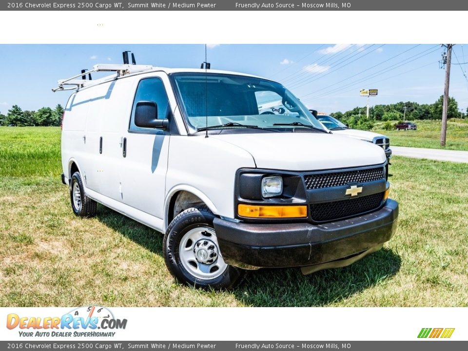 2016 Chevrolet Express 2500 Cargo WT Summit White / Medium Pewter Photo #1