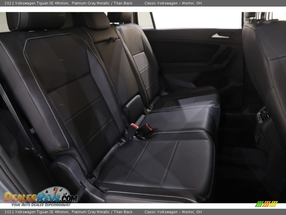 2021 Volkswagen Tiguan SE 4Motion Platinum Gray Metallic / Titan Black Photo #16