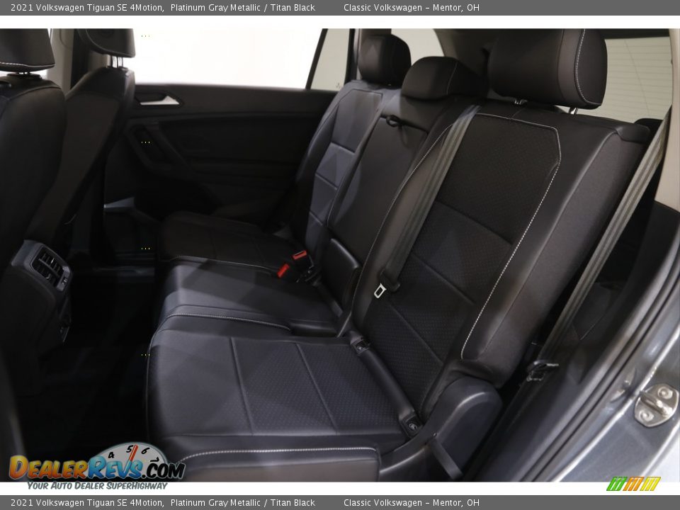 2021 Volkswagen Tiguan SE 4Motion Platinum Gray Metallic / Titan Black Photo #17