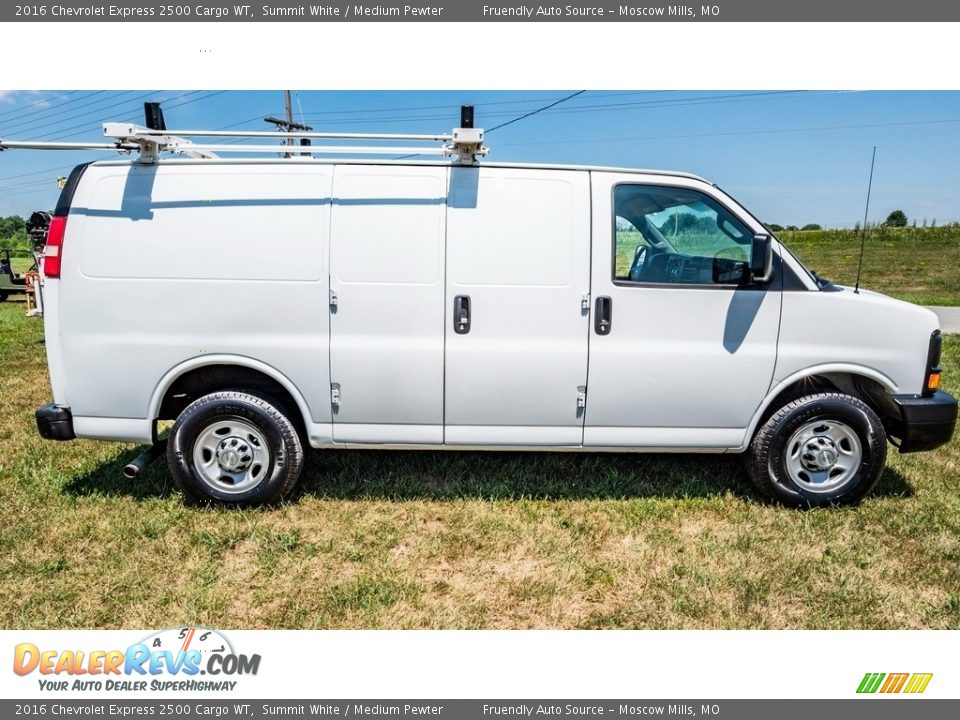 Summit White 2016 Chevrolet Express 2500 Cargo WT Photo #3