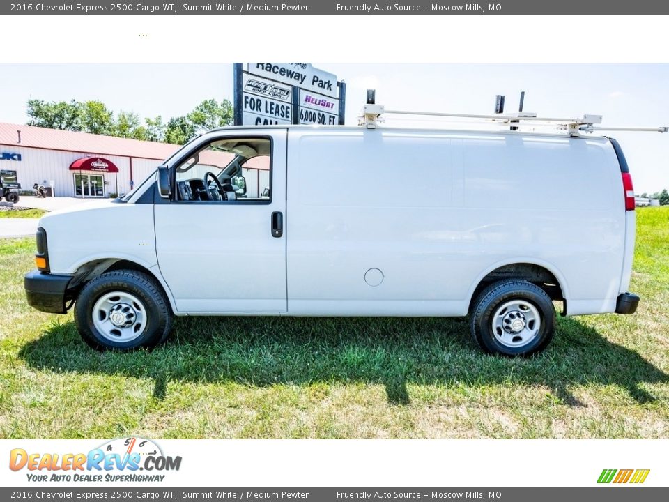 2016 Chevrolet Express 2500 Cargo WT Summit White / Medium Pewter Photo #7