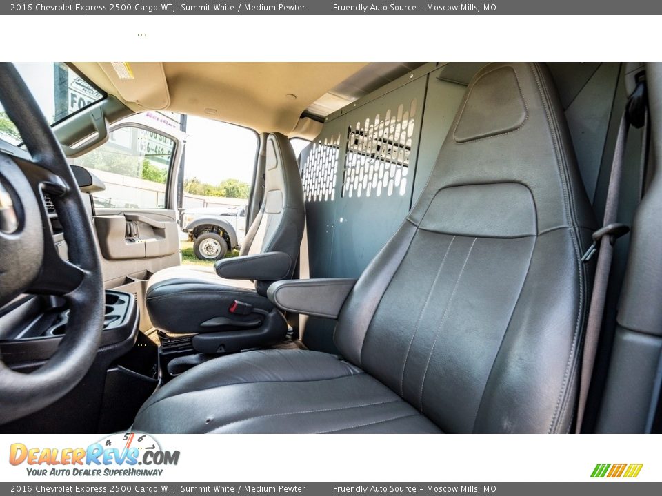 Front Seat of 2016 Chevrolet Express 2500 Cargo WT Photo #17