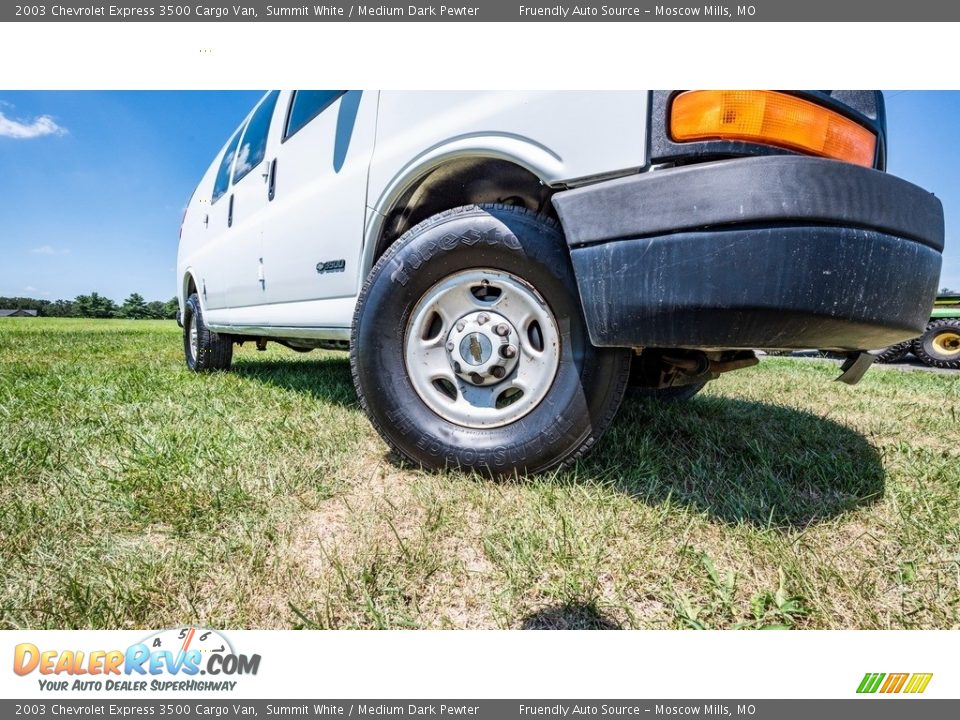 2003 Chevrolet Express 3500 Cargo Van Summit White / Medium Dark Pewter Photo #2