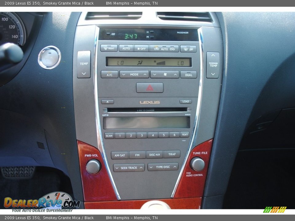 2009 Lexus ES 350 Smokey Granite Mica / Black Photo #14