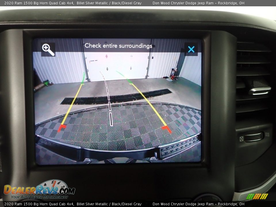 2020 Ram 1500 Big Horn Quad Cab 4x4 Billet Silver Metallic / Black/Diesel Gray Photo #4