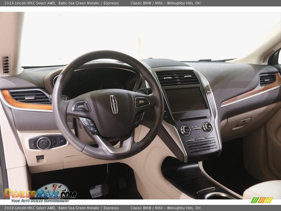 Dashboard of 2019 Lincoln MKC Select AWD Photo #7