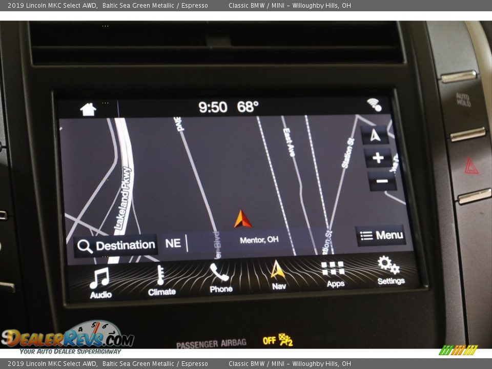 Navigation of 2019 Lincoln MKC Select AWD Photo #14