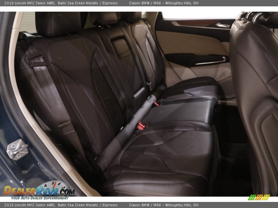 Rear Seat of 2019 Lincoln MKC Select AWD Photo #20