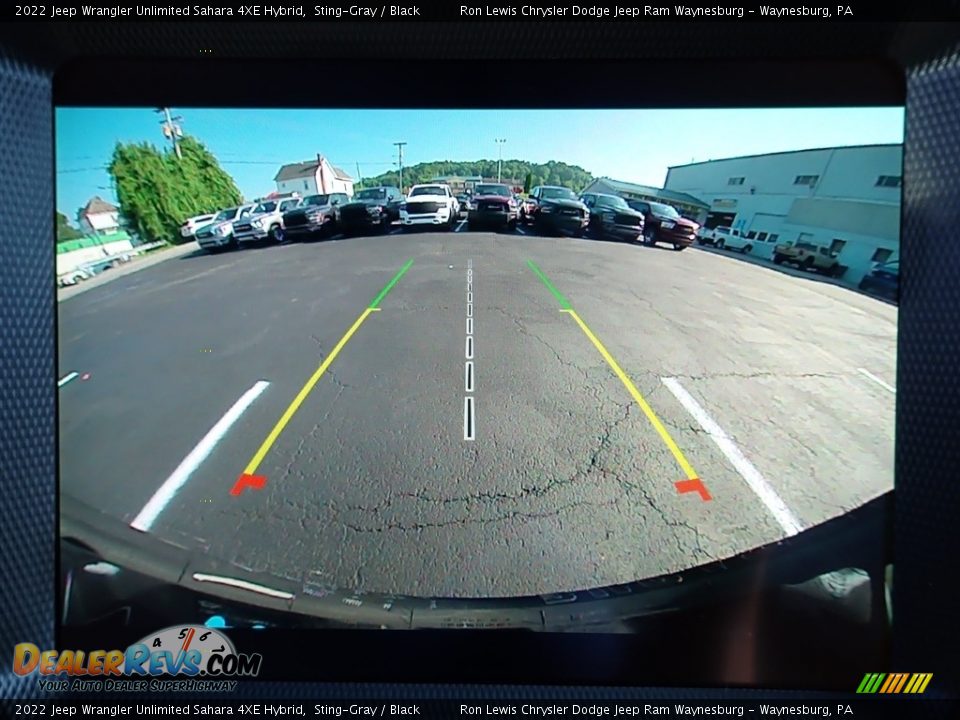 2022 Jeep Wrangler Unlimited Sahara 4XE Hybrid Sting-Gray / Black Photo #18