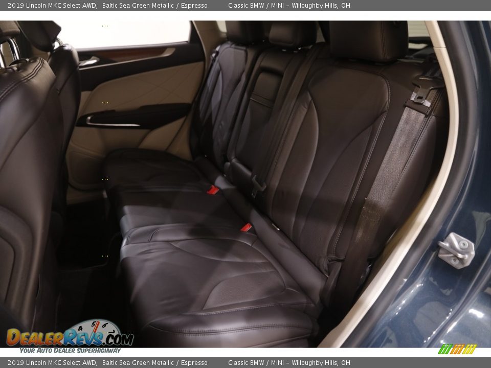 Rear Seat of 2019 Lincoln MKC Select AWD Photo #21
