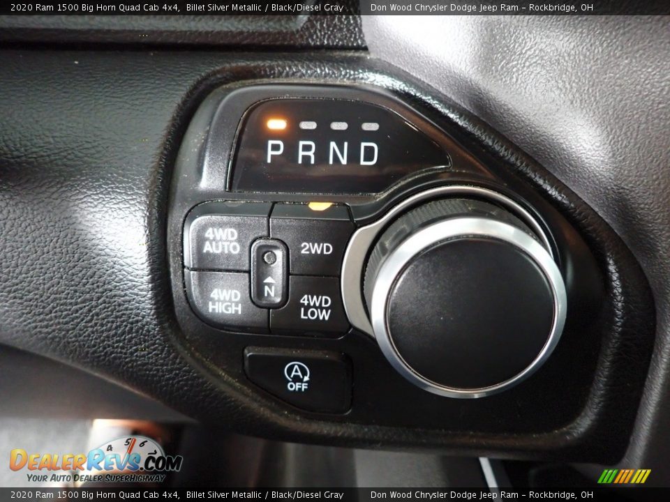 2020 Ram 1500 Big Horn Quad Cab 4x4 Billet Silver Metallic / Black/Diesel Gray Photo #20