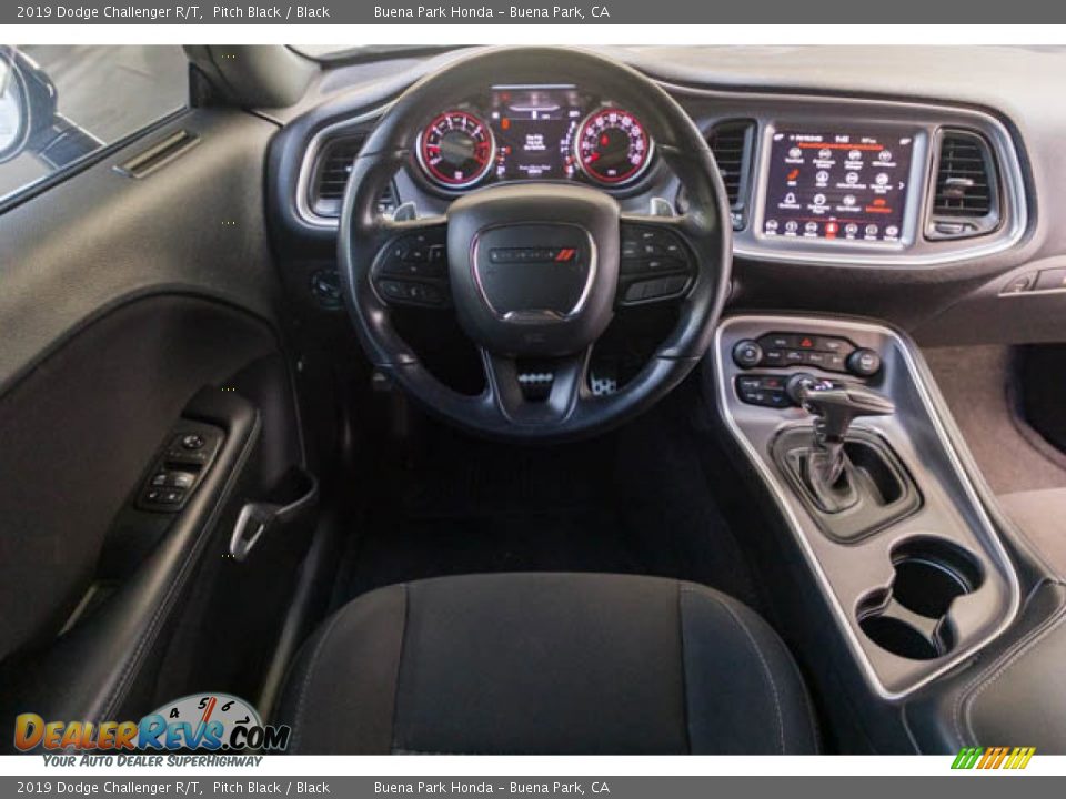 2019 Dodge Challenger R/T Pitch Black / Black Photo #5