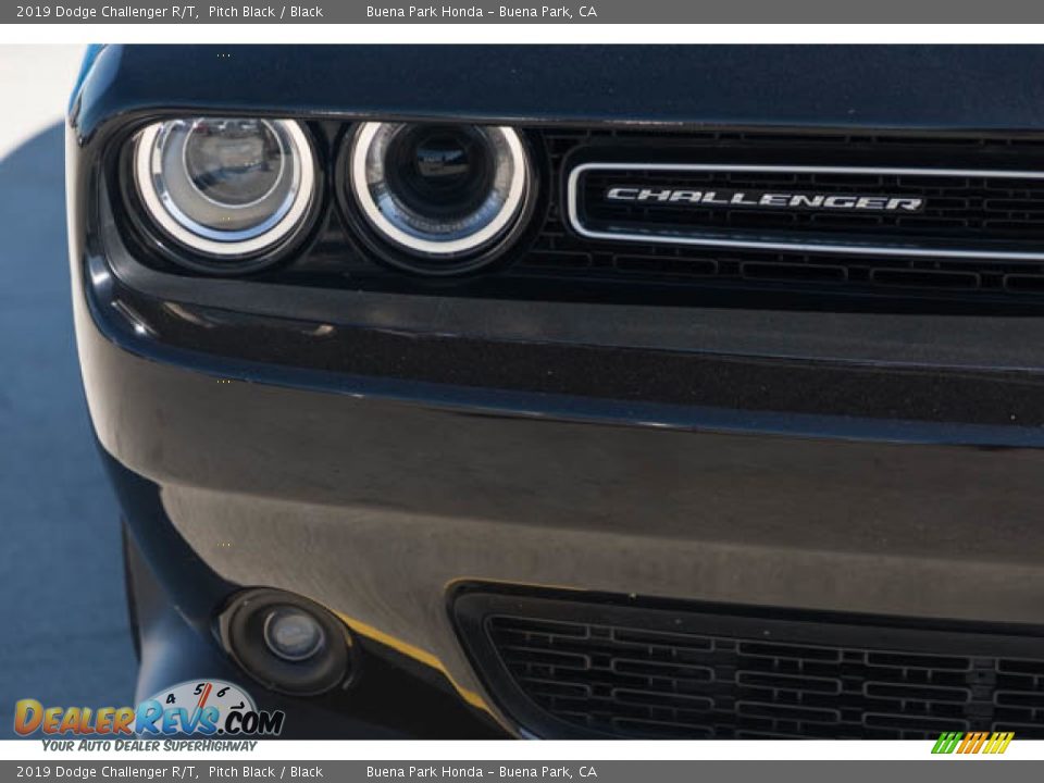 2019 Dodge Challenger R/T Pitch Black / Black Photo #8