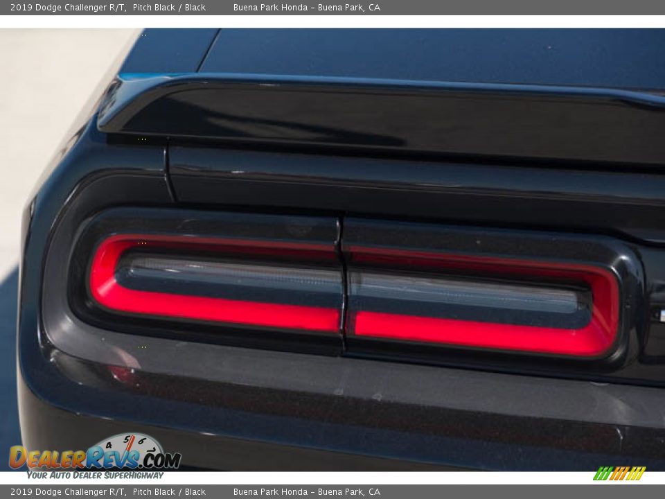 2019 Dodge Challenger R/T Pitch Black / Black Photo #12