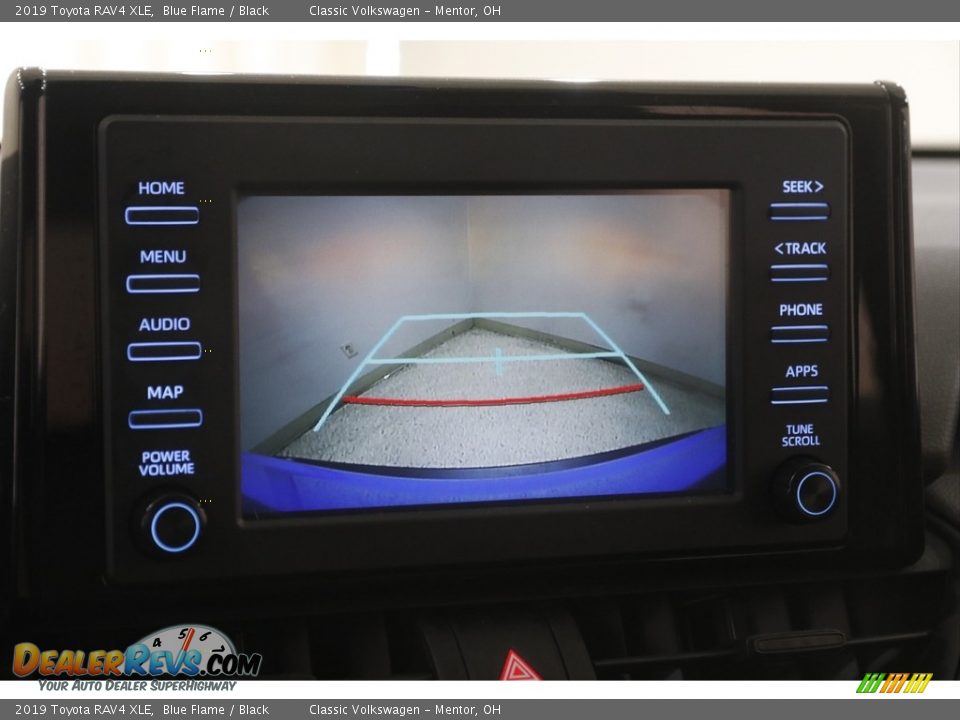 2019 Toyota RAV4 XLE Blue Flame / Black Photo #11