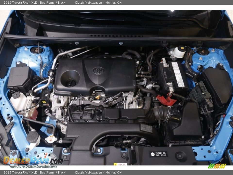 2019 Toyota RAV4 XLE Blue Flame / Black Photo #19