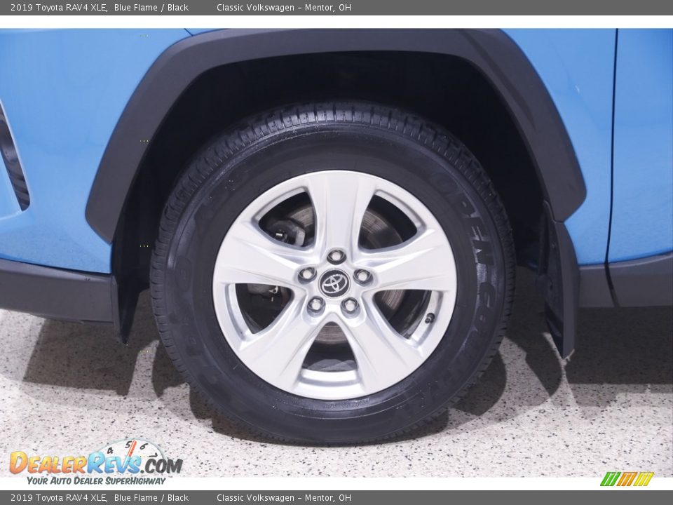 2019 Toyota RAV4 XLE Blue Flame / Black Photo #20