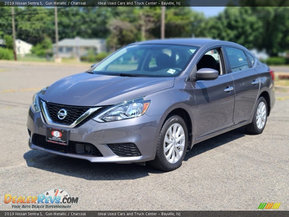 2019 Nissan Sentra S Gun Metallic / Charcoal Photo #1