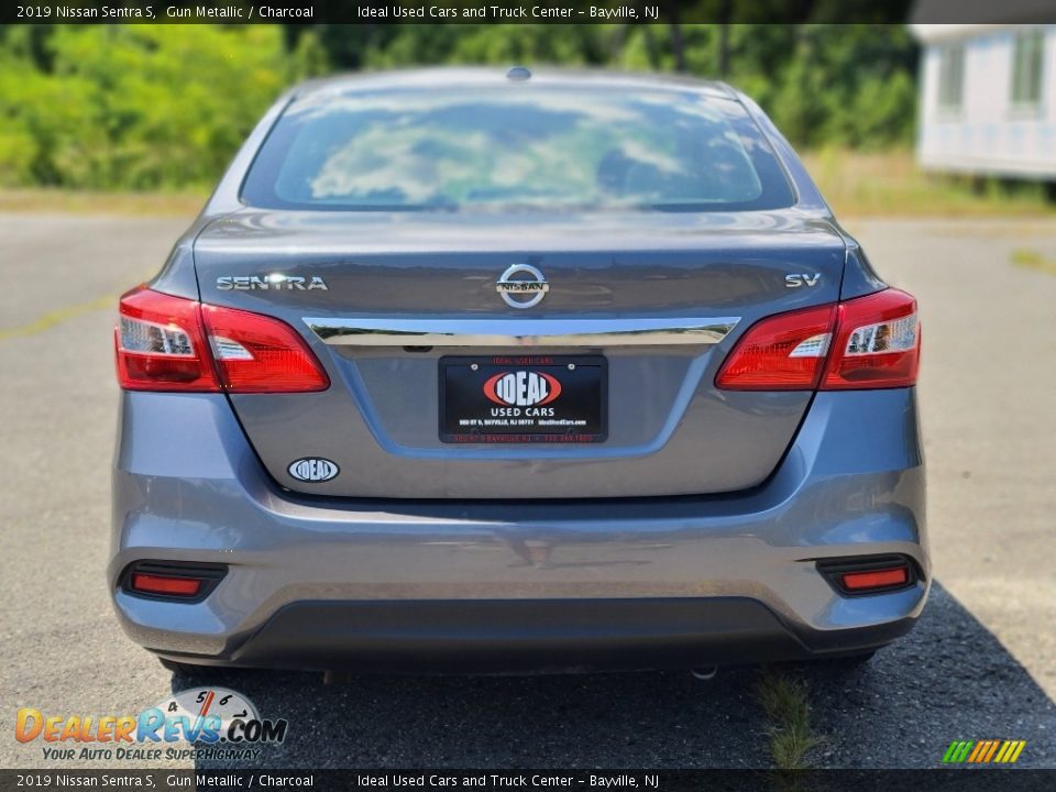 2019 Nissan Sentra S Gun Metallic / Charcoal Photo #4