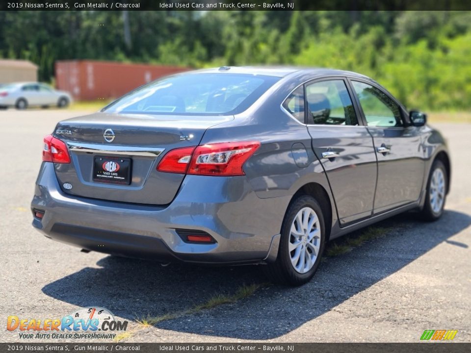 2019 Nissan Sentra S Gun Metallic / Charcoal Photo #5