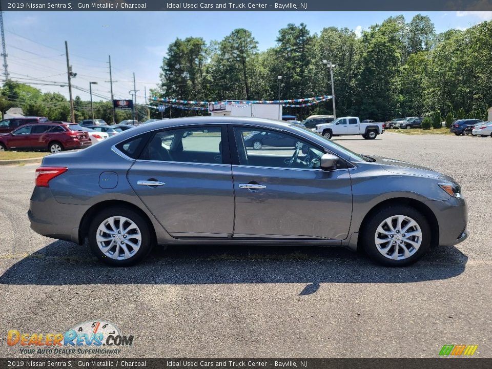 2019 Nissan Sentra S Gun Metallic / Charcoal Photo #6