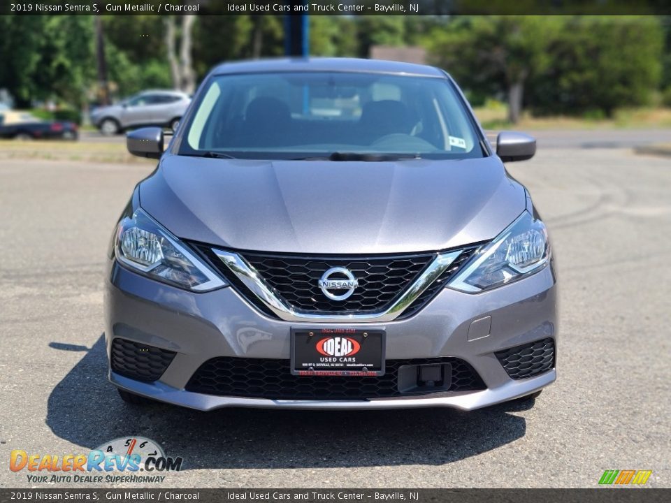 2019 Nissan Sentra S Gun Metallic / Charcoal Photo #8