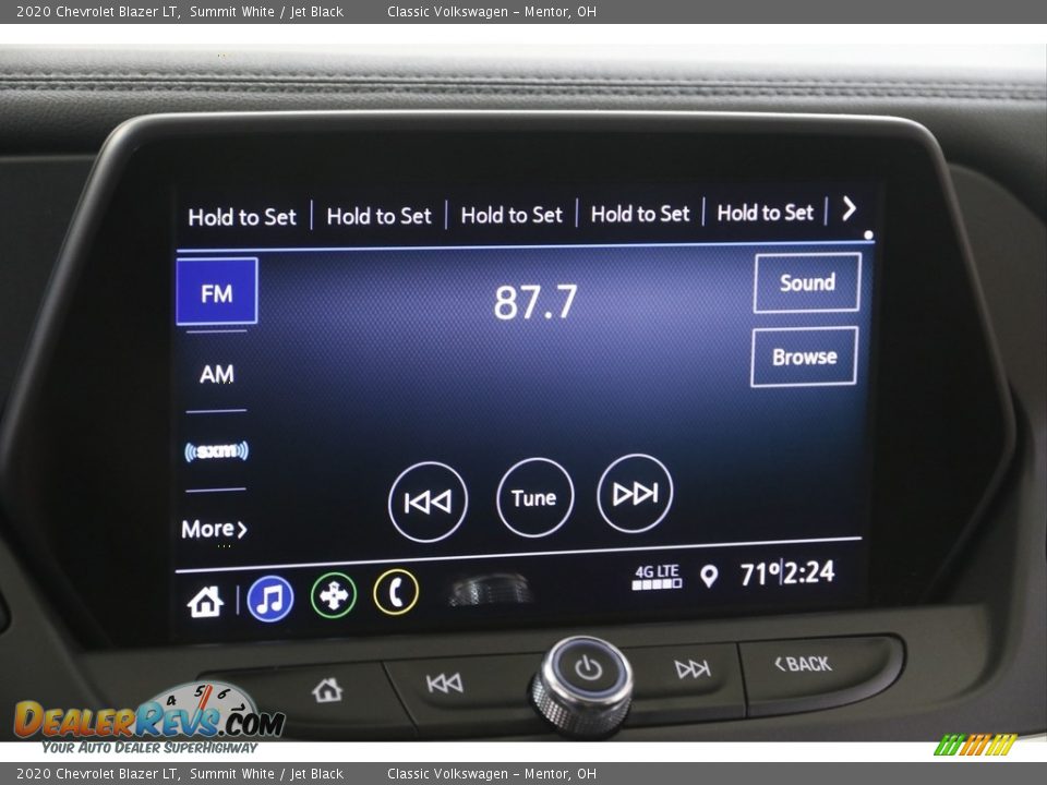 2020 Chevrolet Blazer LT Summit White / Jet Black Photo #10