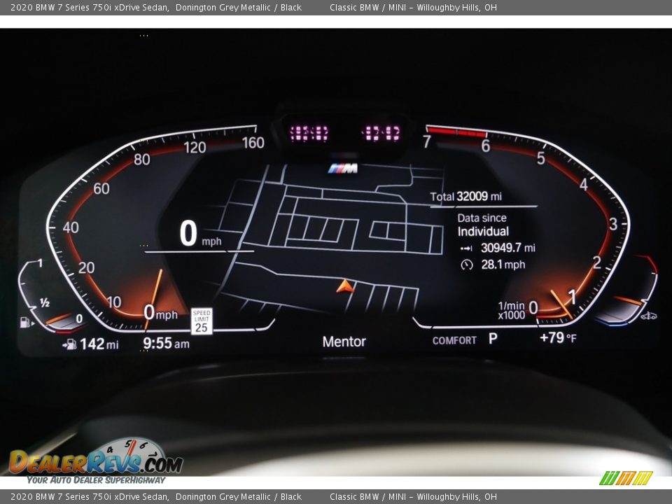 2020 BMW 7 Series 750i xDrive Sedan Gauges Photo #8