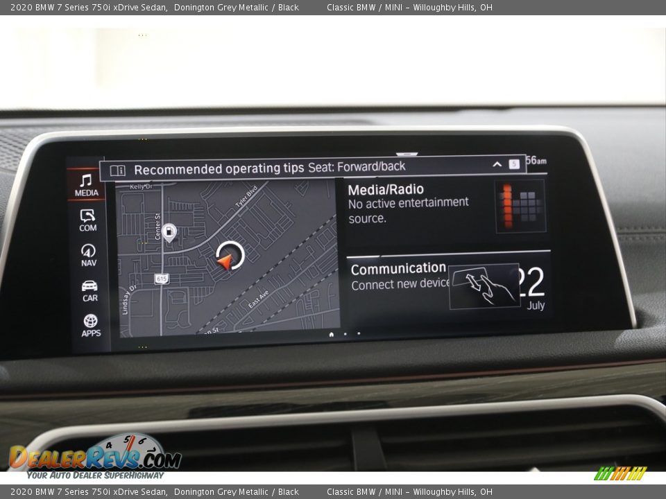 Navigation of 2020 BMW 7 Series 750i xDrive Sedan Photo #10