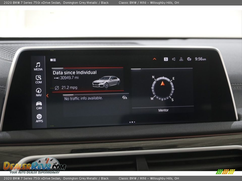 Navigation of 2020 BMW 7 Series 750i xDrive Sedan Photo #11