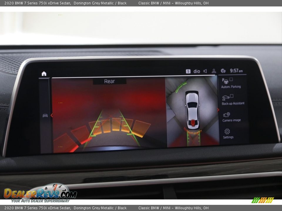 Controls of 2020 BMW 7 Series 750i xDrive Sedan Photo #15