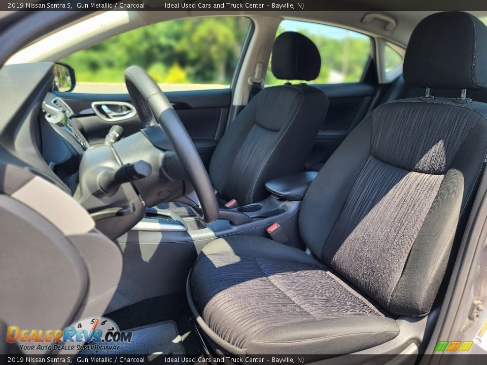 2019 Nissan Sentra S Gun Metallic / Charcoal Photo #17