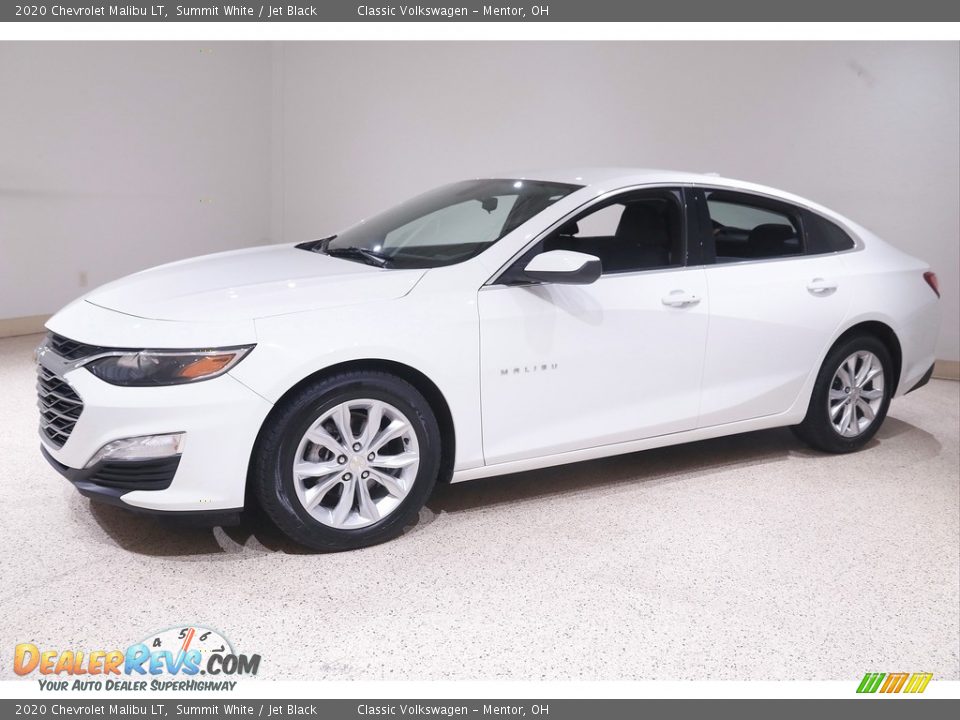 2020 Chevrolet Malibu LT Summit White / Jet Black Photo #3
