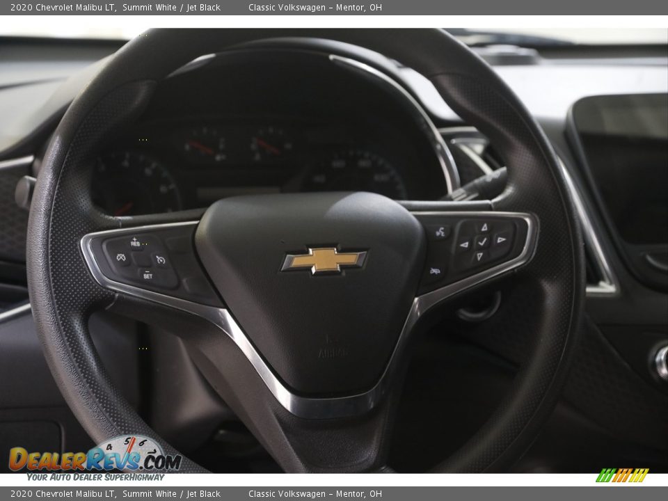 2020 Chevrolet Malibu LT Summit White / Jet Black Photo #7