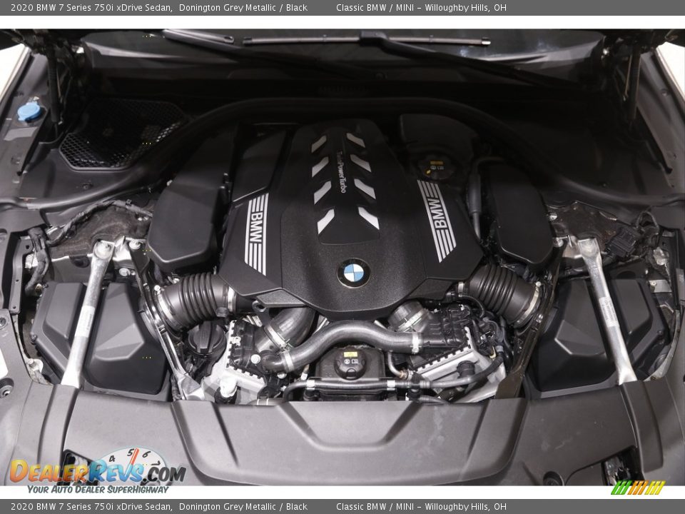 2020 BMW 7 Series 750i xDrive Sedan 4.4 Liter DI TwinPower Turbocharged DOHC 32-Valve VVT V8 Engine Photo #25