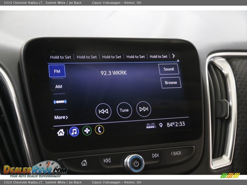 2020 Chevrolet Malibu LT Summit White / Jet Black Photo #10