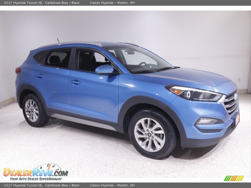 2017 Hyundai Tucson SE Caribbean Blue / Black Photo #1