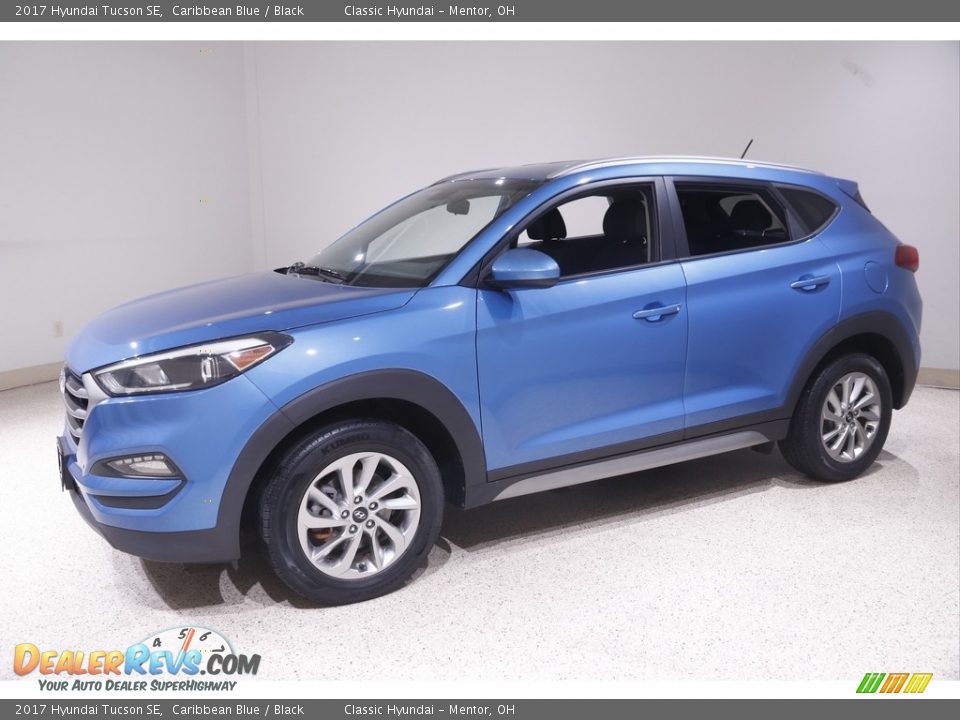 2017 Hyundai Tucson SE Caribbean Blue / Black Photo #3
