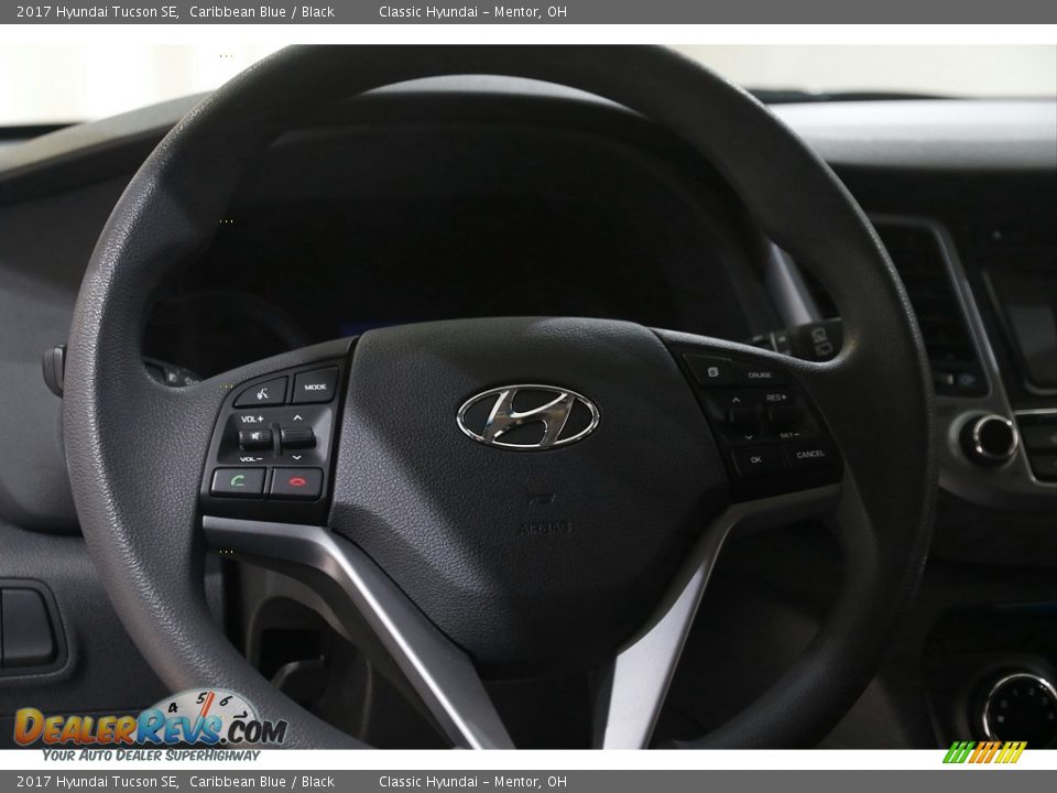 2017 Hyundai Tucson SE Caribbean Blue / Black Photo #7