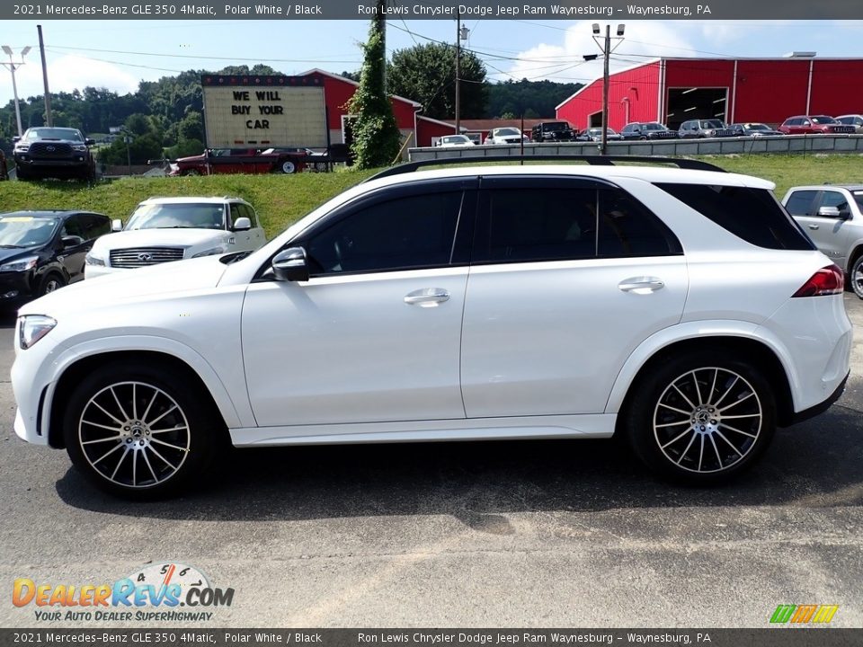 2021 Mercedes-Benz GLE 350 4Matic Polar White / Black Photo #2