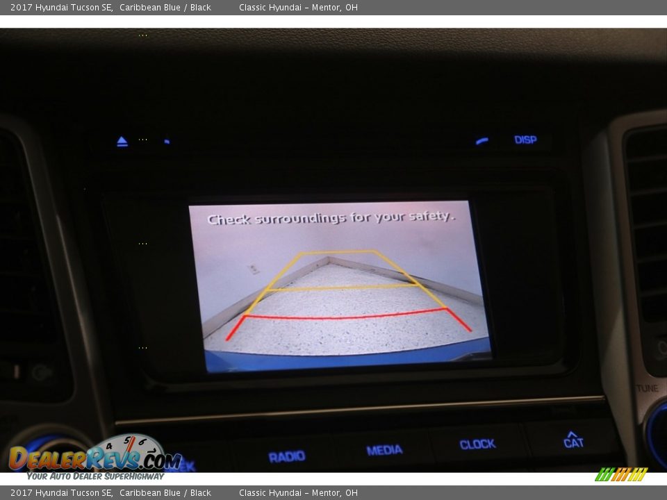 2017 Hyundai Tucson SE Caribbean Blue / Black Photo #12