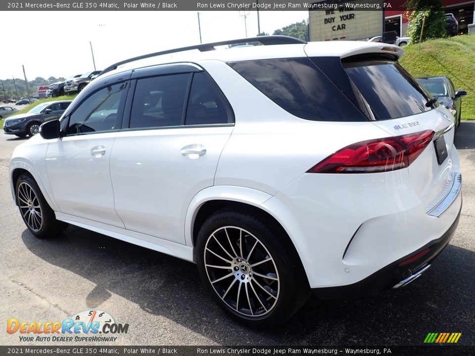 2021 Mercedes-Benz GLE 350 4Matic Polar White / Black Photo #3