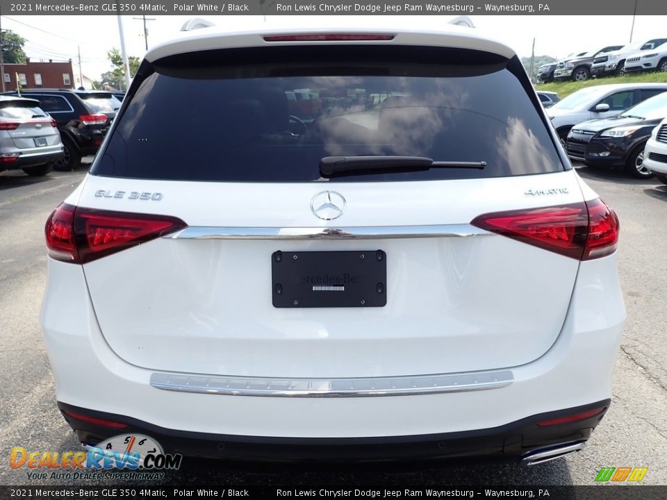 2021 Mercedes-Benz GLE 350 4Matic Polar White / Black Photo #4